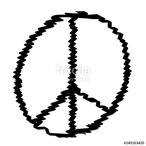 500x500 Peace Sign Stock Image And Royalty Free Vector On Fotolia