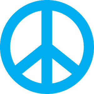 300x300 Peace Sign Logo Vector