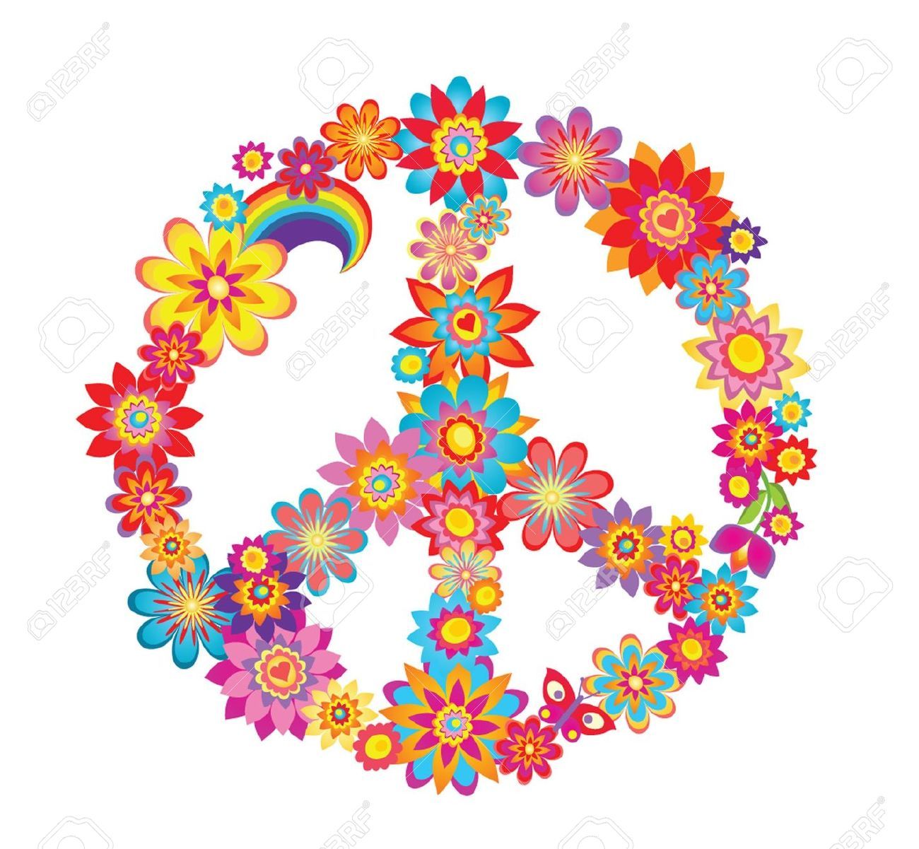 1300x1201 Peace Symbol Stock Vector Illustration And Royalty Free Peace
