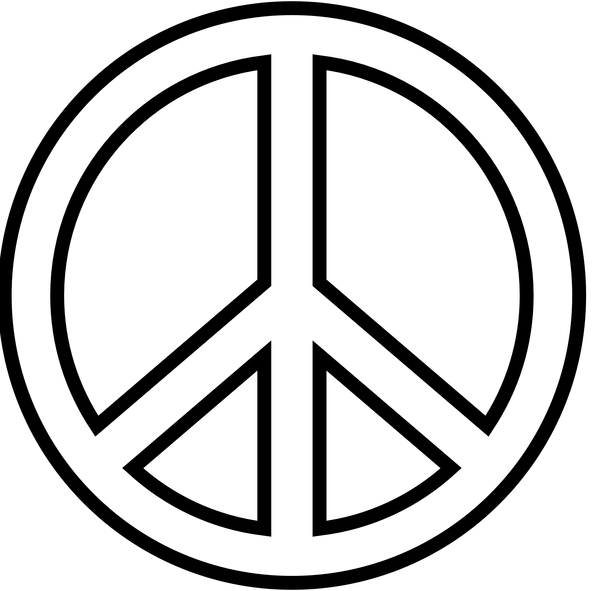 1969x1952 Vector Peace Sign