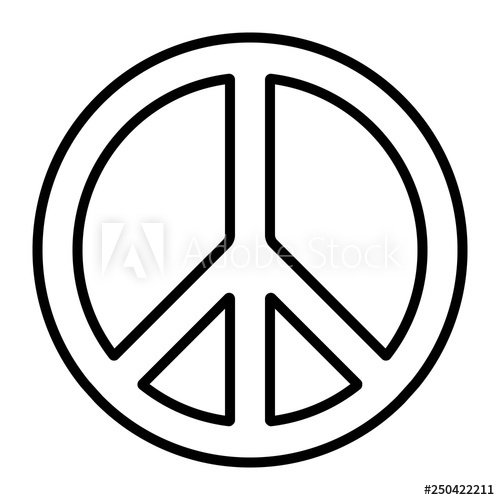 500x500 Pacific International Peace Symbol Vector Pacific Disarmament Sign