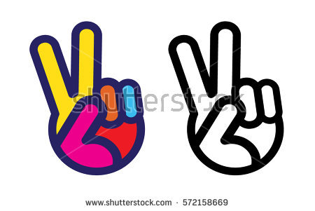 450x301 Peace Symbol With Hands Clipart