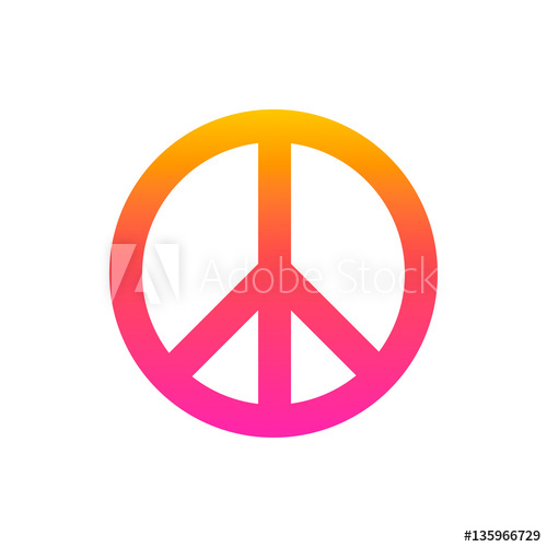 500x500 Icon Symbol Of Peace Vector
