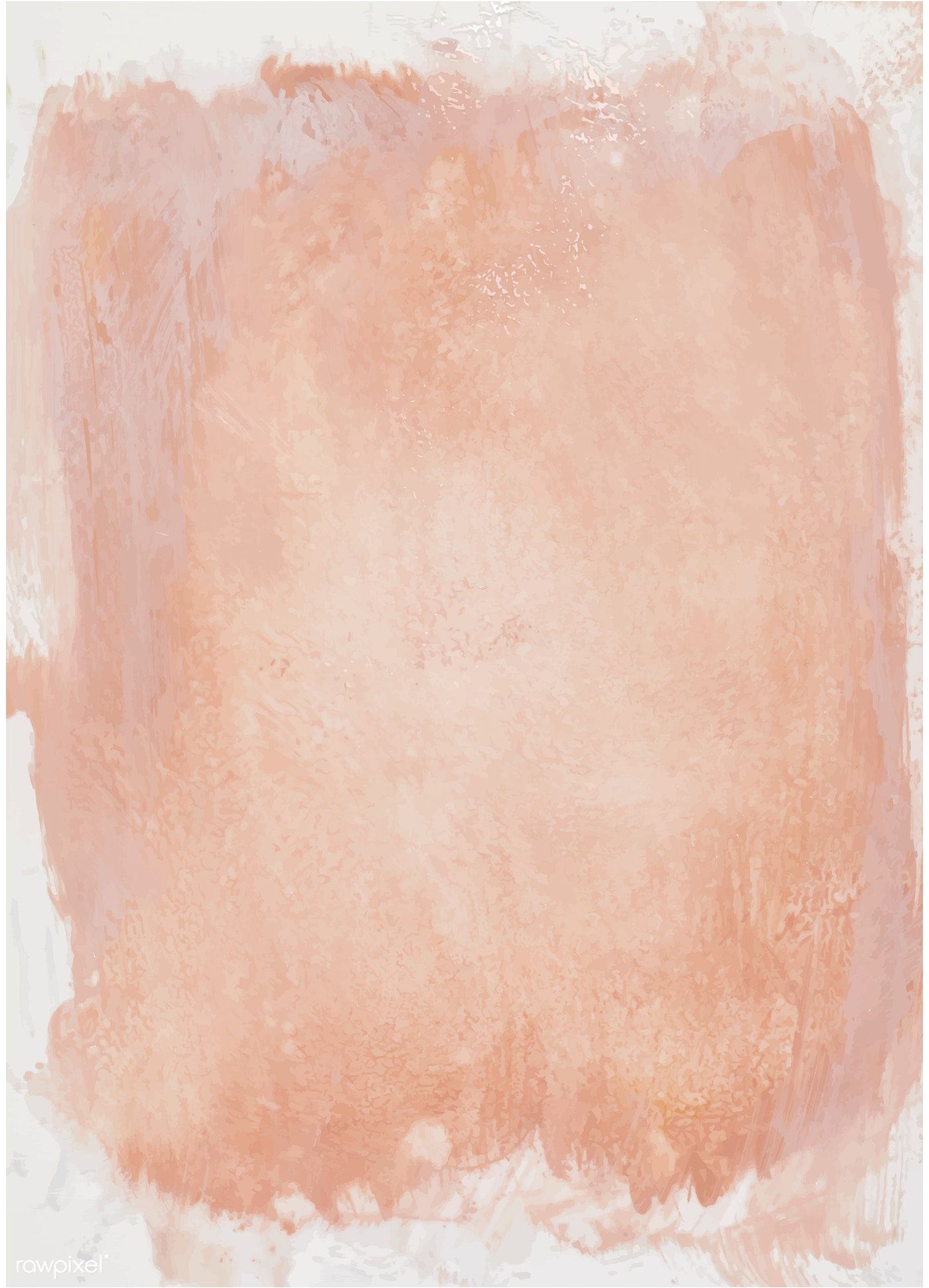 1400x1941 Peach Background Brush Stroke Vector Free Image