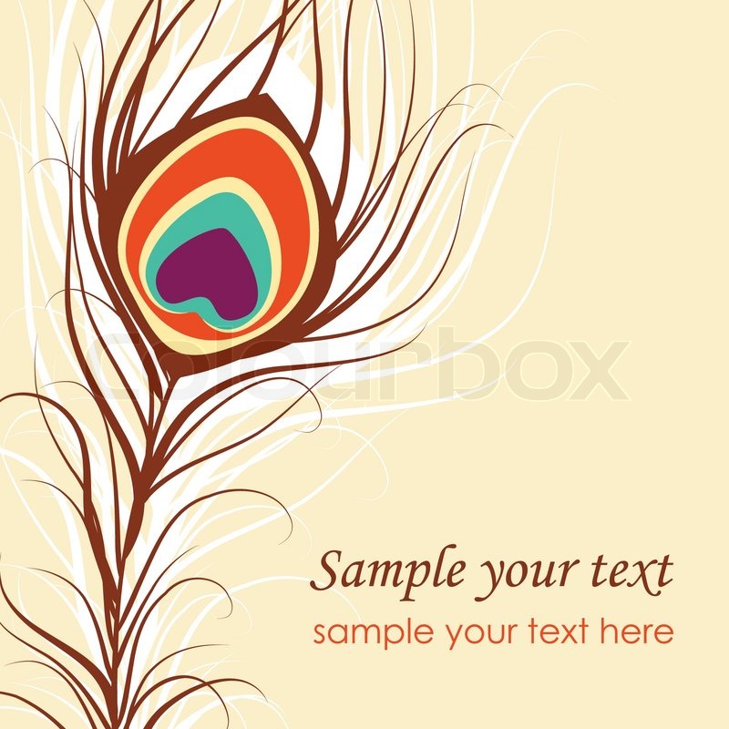 Art Peacock Feather Vector Stock Vector Colourbox 800x800 Art Peacock Feather Vector Stock Vector Colourbox