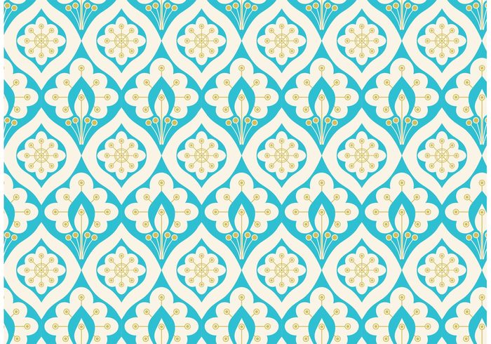 700x490 Free Vector Abstract Peacock Seamless Pattern