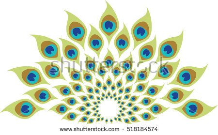 450x279 Clipart Of Peacock Feather