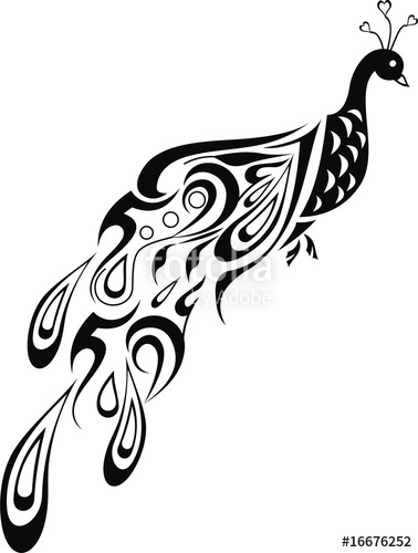 378x500 Peacock Vector Stock Image And Royalty Free Vector
