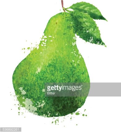 392x436 Pear Vector Logo Design Fruit Or Food Icon Premium Clipart