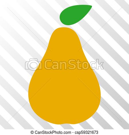450x470 Pear Vector Icon Pear Vector Icon An Illustration Style Is
