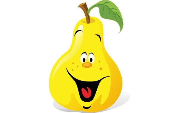 600x380 Cartoon Pear