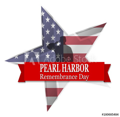 500x487 Pearl Harbor Remembrance, Star Banner