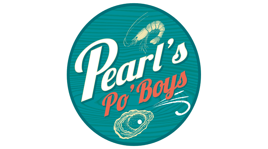 900x500 Pearl's Po' Boys Logo Vector