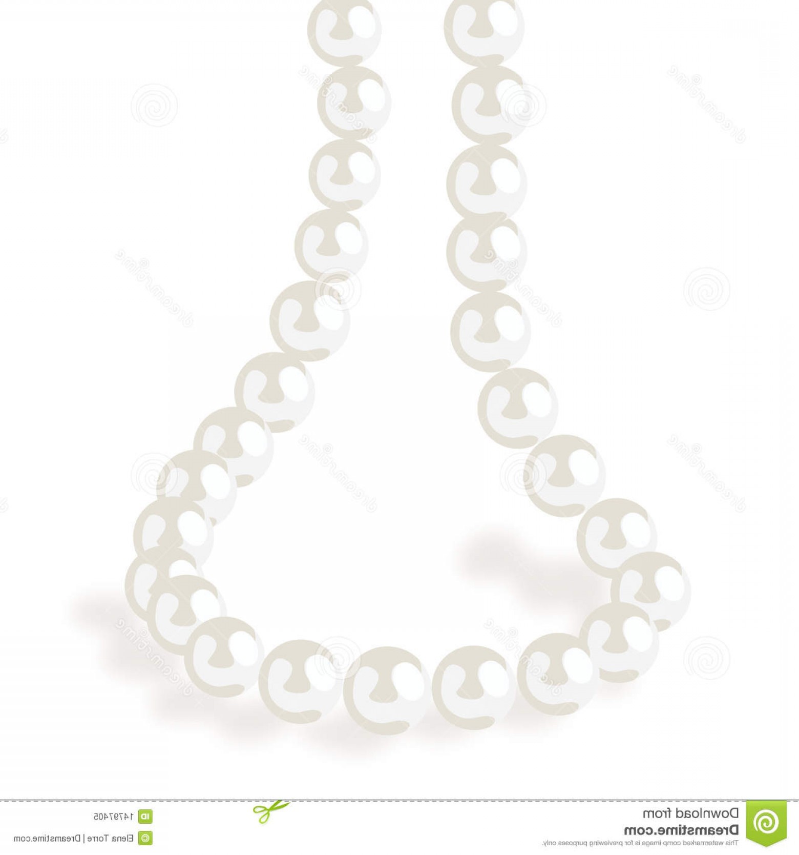 1560x1668 Pearl Necklace Vector Clip Art Createmepink