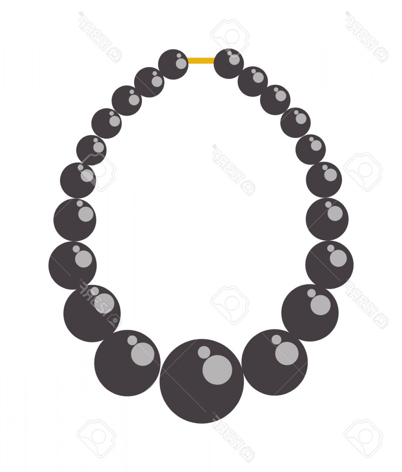 Pearl Necklace Vector at Vectorified.com | Collection of Pearl Necklace