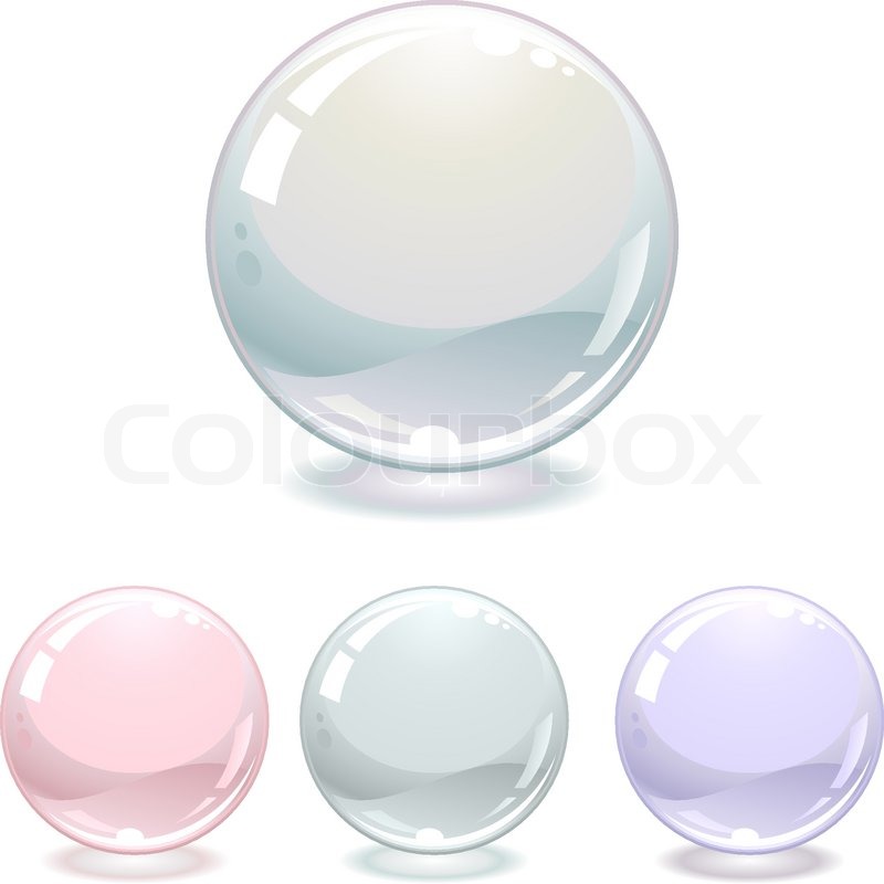 800x800 Pearls Collection Isolated On White Stock Vector Colourbox