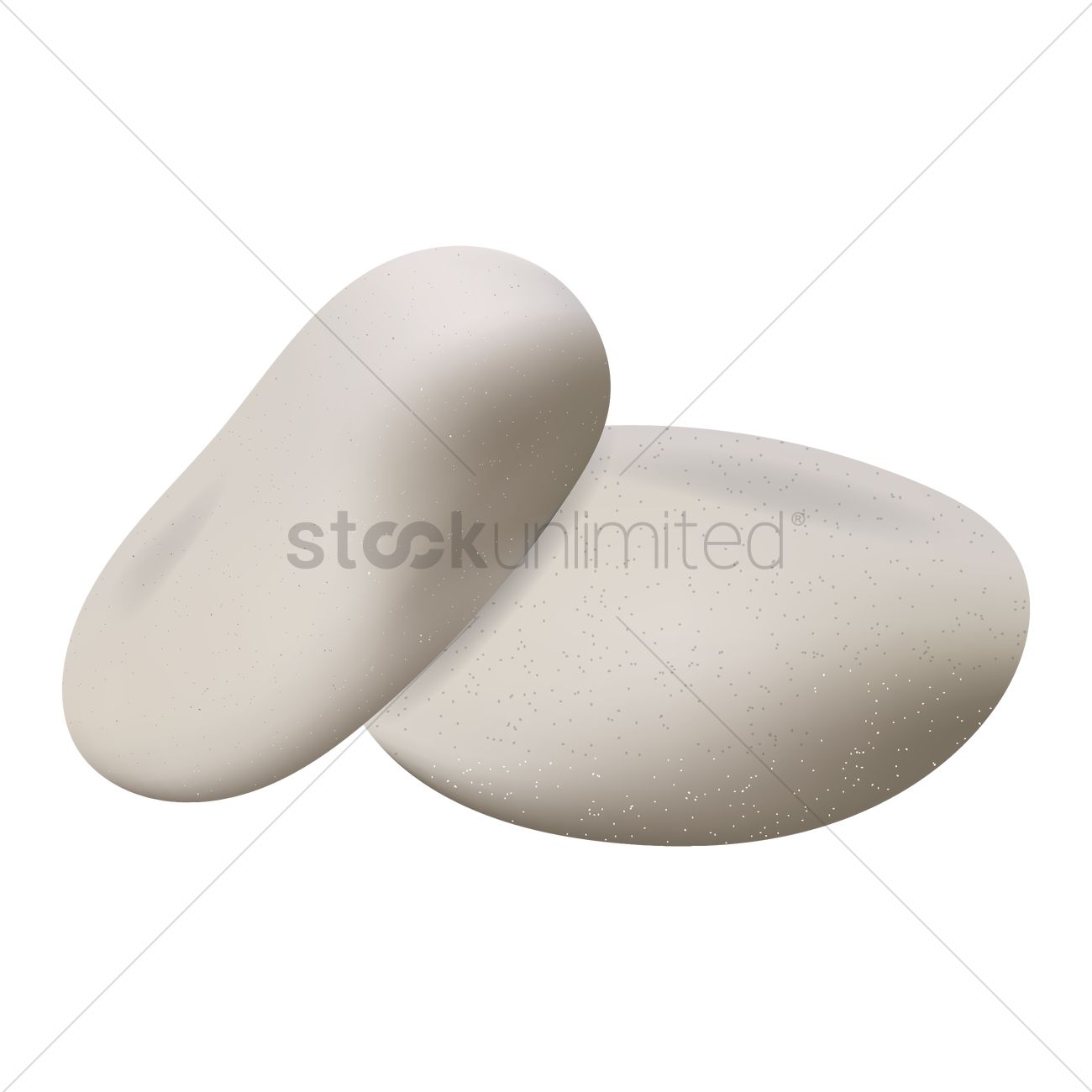 1300x1300 Pebbles Vector Image
