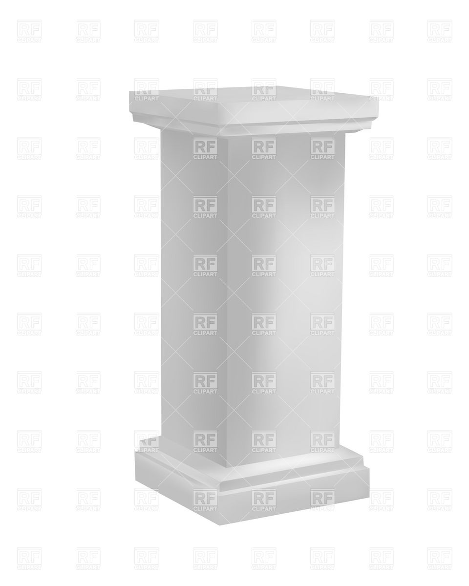 960x1200 Empty Pedestal Vector Image Of Objects Lirch