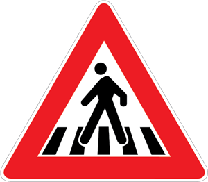Pedestrian Crossing Sign Logo Vector 300x262 Pedestrian Crossing Sign Logo Vector