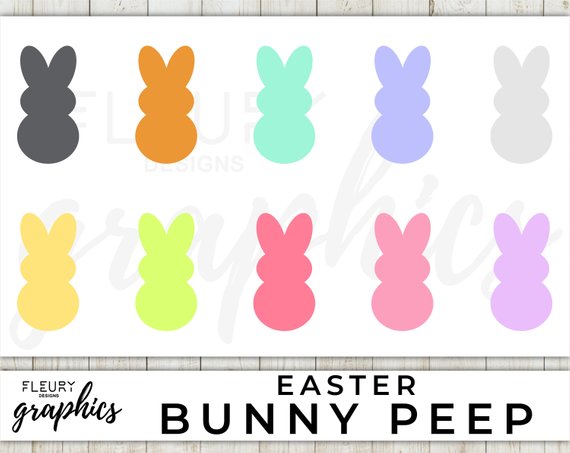 Bunny Peep Clipart 570x453 Bunny Peep Clipart