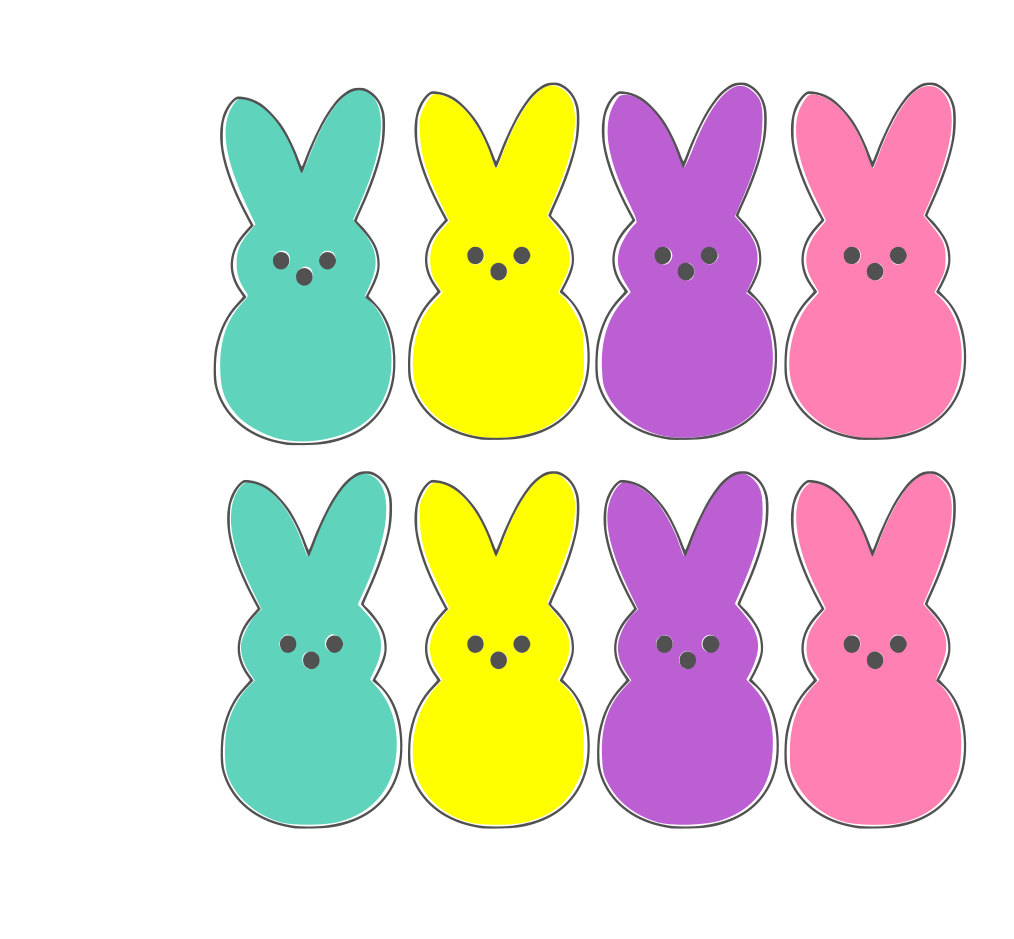 Peeps Clipart Yellow 1014x939 Peeps Clipart Yellow