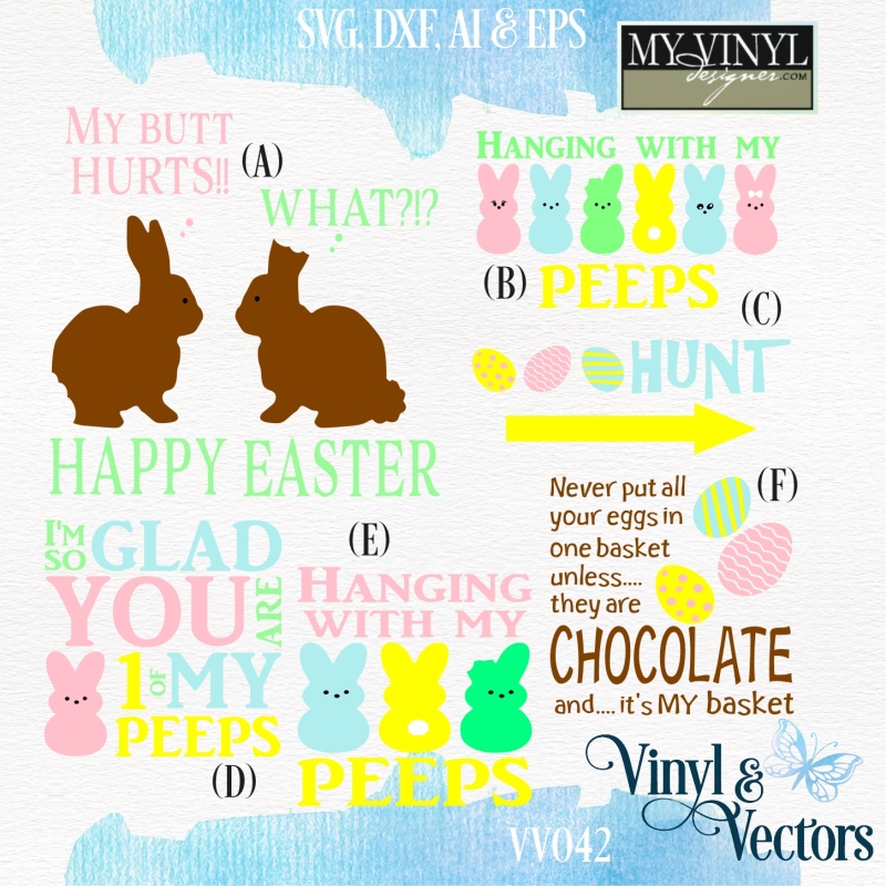 Easter Vectors 800x800 Easter Vectors