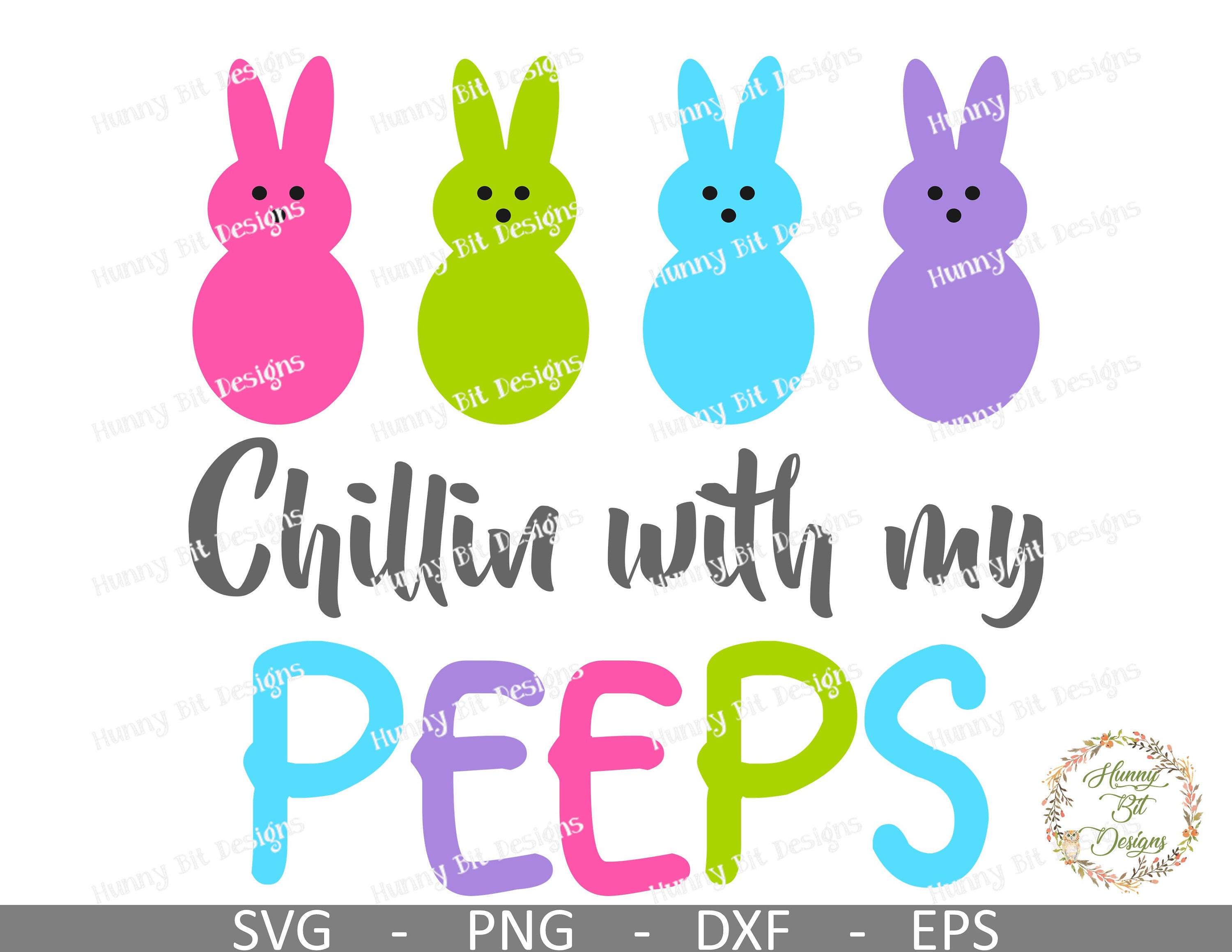 Peeps Vector At Vectorified.com 