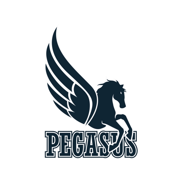 640x640 Pegasus Logo For Your Business Vector Illustration, Pegasus, Horse