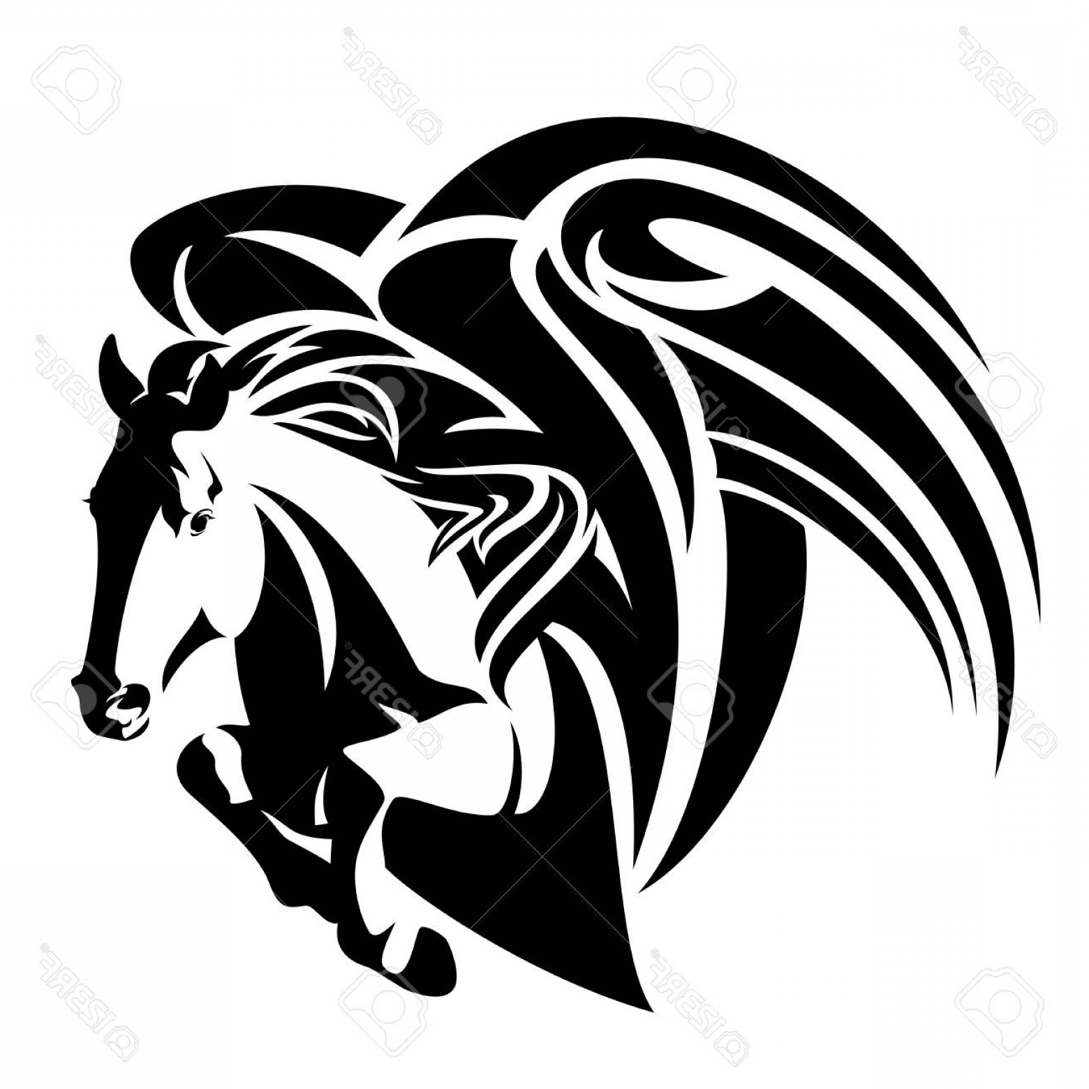 1560x1560 Pegasus Vector Cqrecords