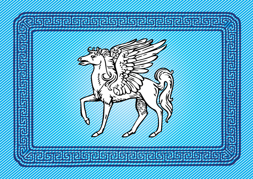 850x600 Pegasus Vector Art Graphics