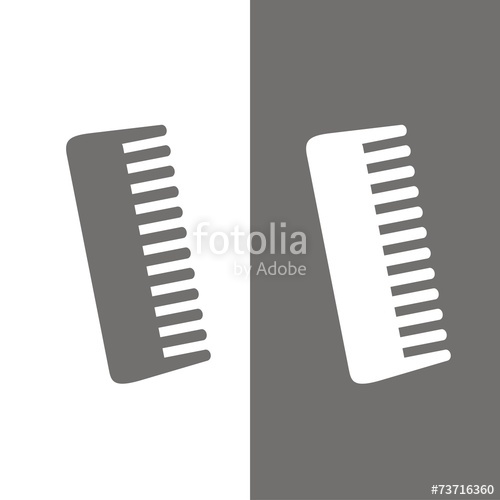 500x500 Icono Peine Bn Stock Image And Royalty Free Vector