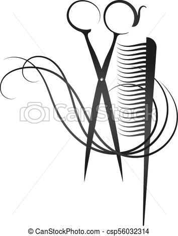 354x470 Vector, Tijeras, Peine Peine, Tijeras, Vector, Belleza
