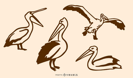 Pelican Vector Graphics To Download 442x260 Pelican Vector Graphics To Download
