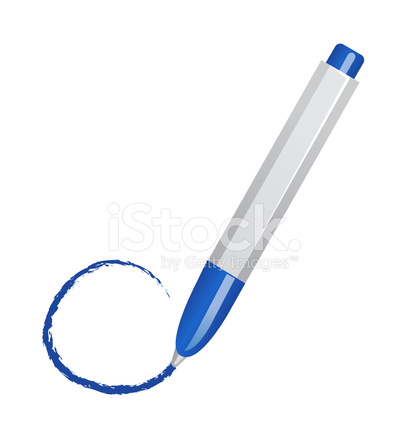 Vector Icon Pen And Circle Stock Vector 408x439 Vector Icon Pen And Circle Stock Vector