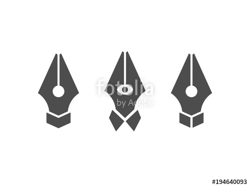 500x375 Pen Tool Icon Stock Image And Royalty Free Vector