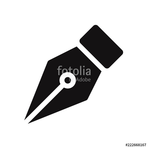 500x500 Pen Tool Icon Vector Illustration Stock Image And Royalty Free