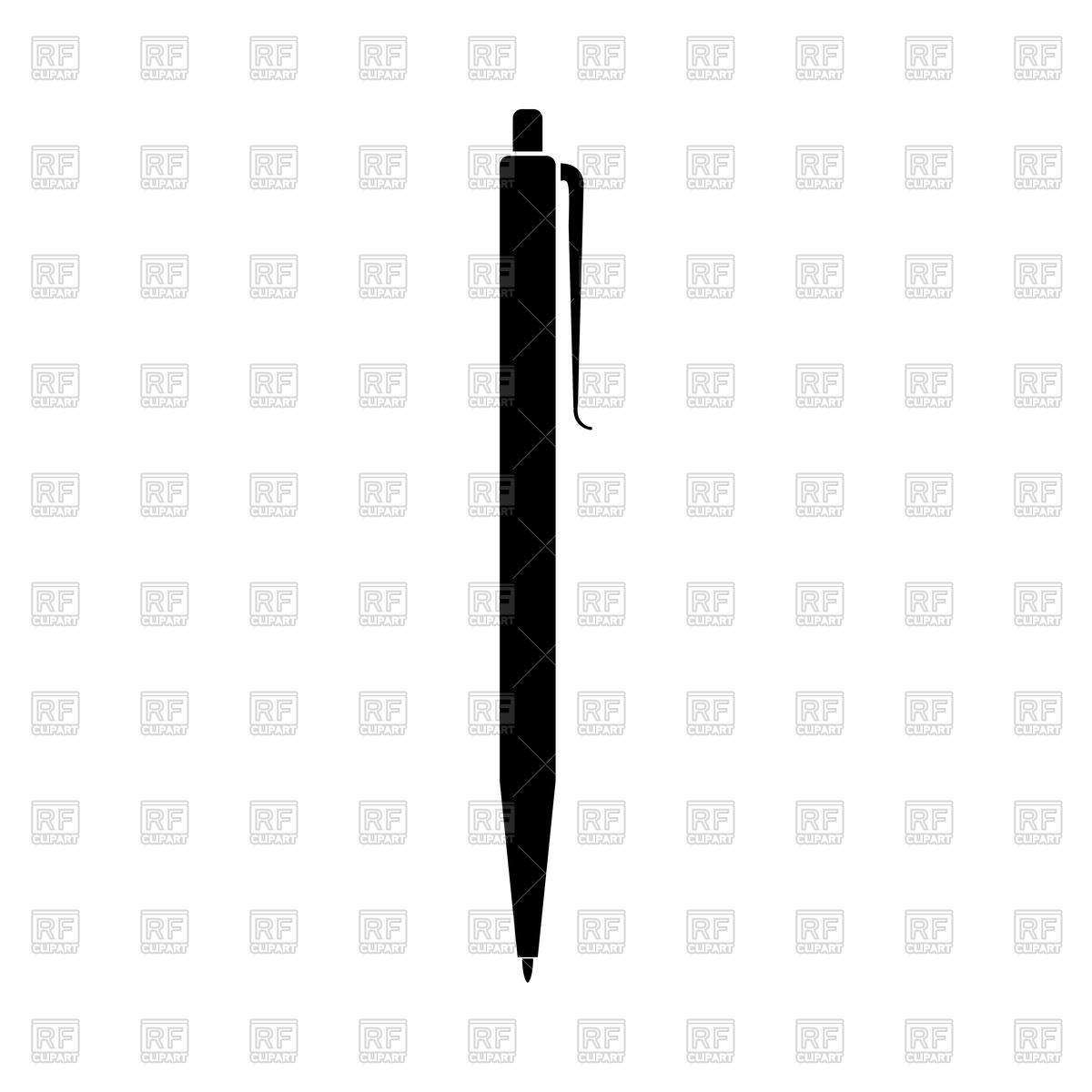 Pen Vector Image Of Objects 1200x1200 Pen Vector Image Of Objects