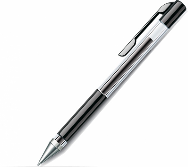 Black Pen Free Vector In Adobe Illustrator 600x532 Black Pen Free Vector In Adobe Illustrator