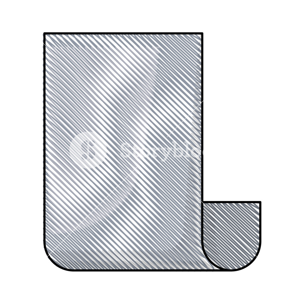 1000x1000 Colored Pencil Silhouette Of Continuously Sheet Vector