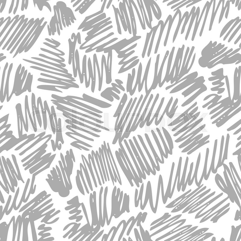 800x800 Seamless Pattern With Hand Drawn Pen Stock Vector Colourbox