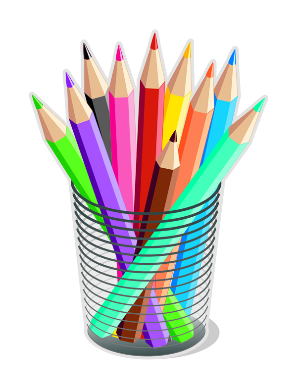 Colorful Color Pencil 600x776 Colorful Color Pencil