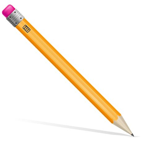 467x490 Pencil Vector Illustration