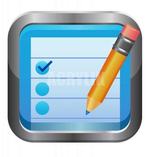 Notepad And Pencil Vector Icon 523x540 Notepad And Pencil Vector Icon