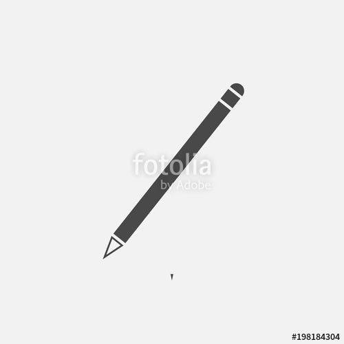Pencil Vector Icon Stock Image And Royalty Free Vector 500x500 Pencil Vector Icon Stock Image And Royalty Free Vector