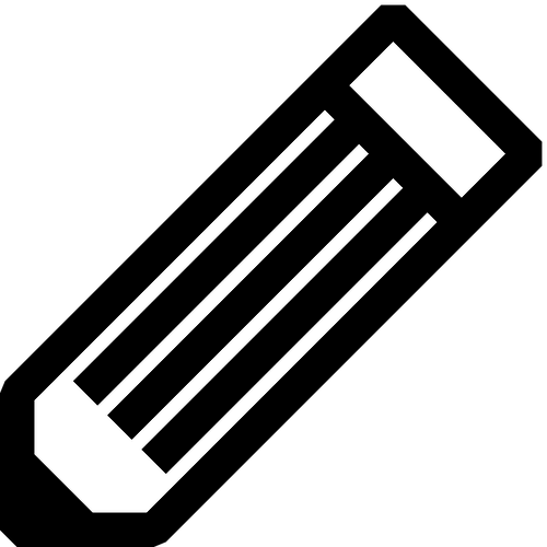 Pencil Vector Icon 500x500 Pencil Vector Icon