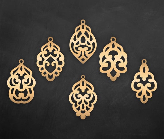 Set Ornamental Pendant Templates Vector Cutting Etsy 570x483 Set Ornamental Pendant Templates Vector Cutting Etsy
