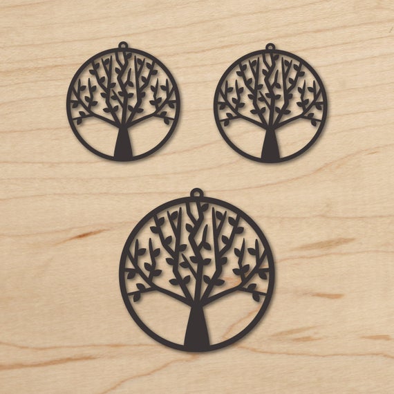 Tree Earrings Pendant Vector Template Tree Laser Cut Etsy 570x570 Tree Earrings Pendant Vector Template Tree Laser Cut Etsy
