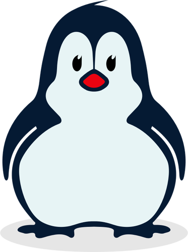 373x500 Comic Penguin Vector