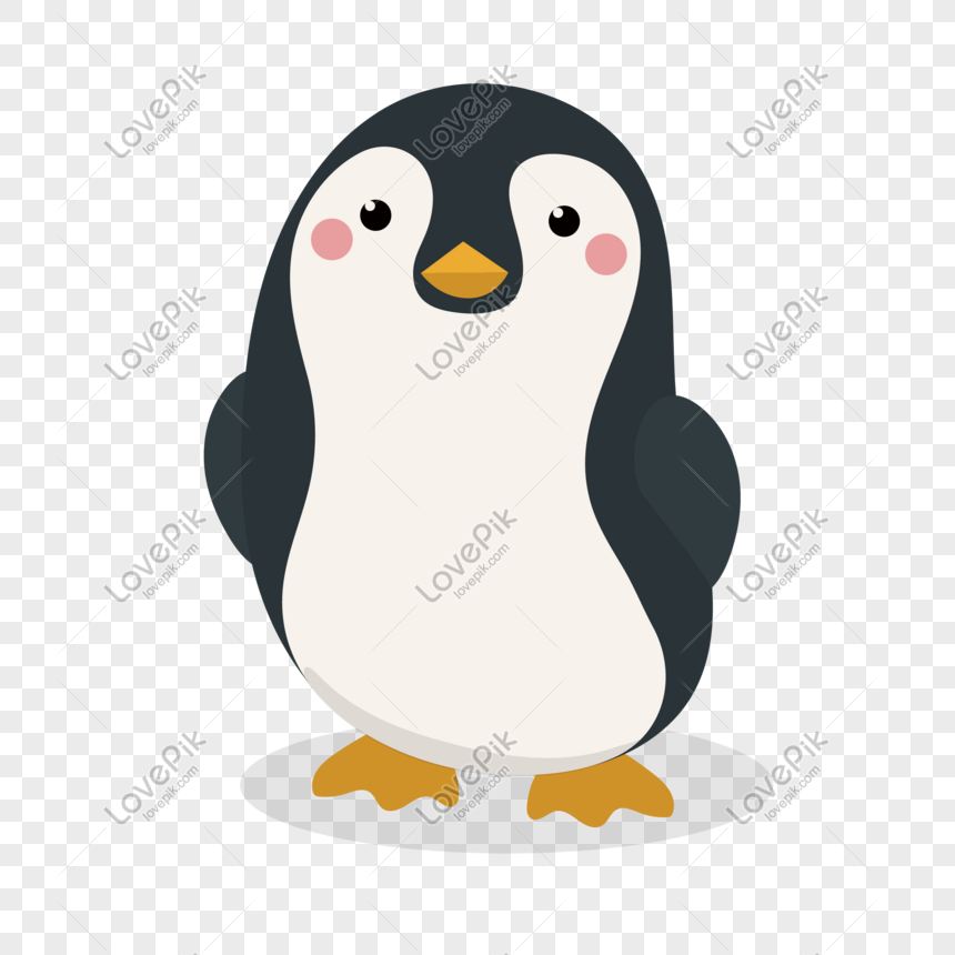 860x860 Cute Penguin Vector Material Png Image Picture Free Download
