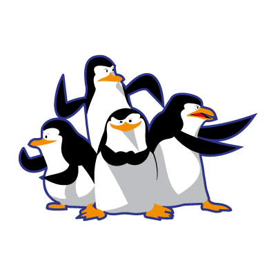 400x400 Madagascar Pinguinos Penguins Vector Free Download